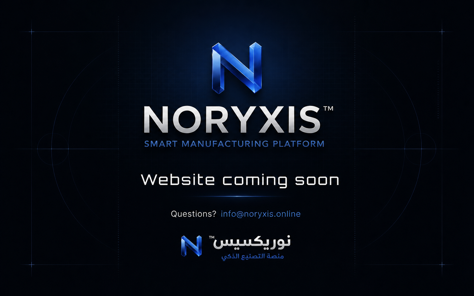 NORYXIS — Website coming soon. Questions? info@noryxis.online